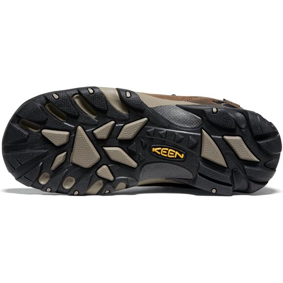 NEW Keen Mens Targhee 2 Mid WP Leather Hiking Boot sz 7.5 wide brown - Picture 2 of 3